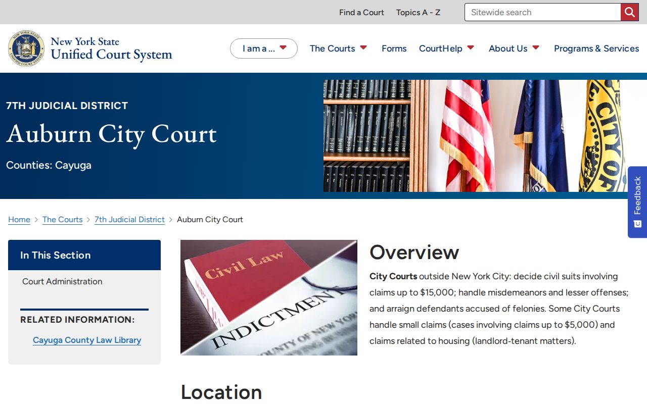 Auburn criminal court record source for Auburn City Court