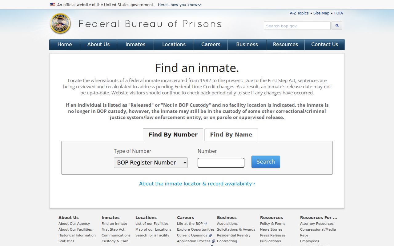 Cayuga County criminal record federal custody lookup